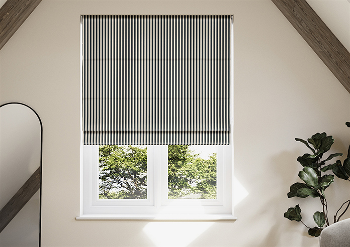 The British Stripe Co. Catherine, Polzeath No.1 - Twist&Fit Roman Blind - Image 3